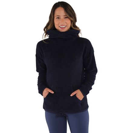 Carve Designs - Roley Cowl Neck Pullover Sweatshirt - Women's - Navy