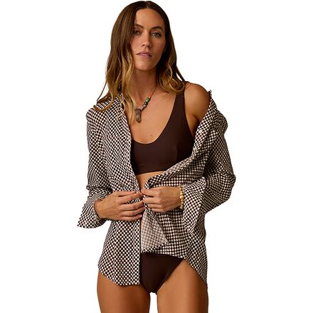 Carve Designs - Dylan Gauze Tunic - Women's - Coco Check