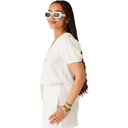 Carve Designs - Milo Gauze Top  - Women's
