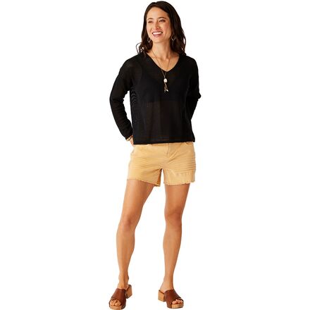 Carve Designs - Zella Mesh Pullover - Women's