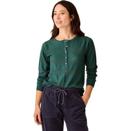 Amara Pointelle Sweater - Women's