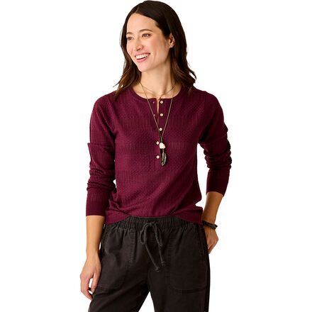 Amara Pointelle Sweater - Women's