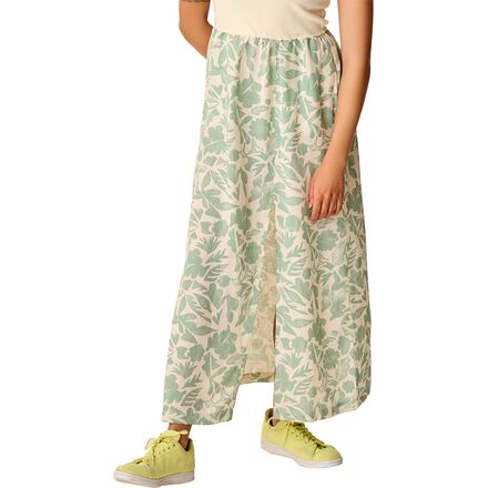 Carve Designs - Lark Linen Dress - Women's - Haze Mezcal