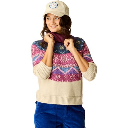 Neve Fairisle Turtleneck - Women's
