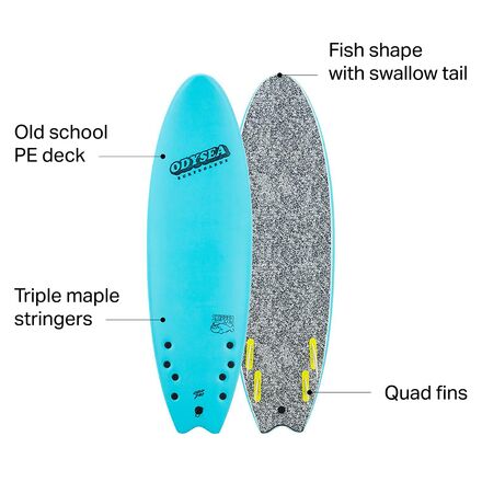 Catch Surf - Odysea Skipper Quad Shortboard