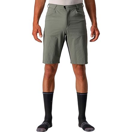 Castelli - Unlimited Baggy Short - Men's - Forest Gray