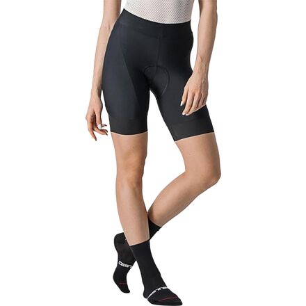 Castelli - Prima Short - Women's - Black/Hibiscus