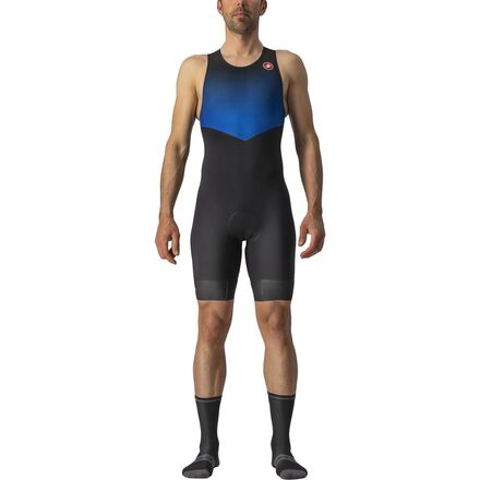 Castelli - SD Team Race Suit - Men's - Azzurro Italia/Black
