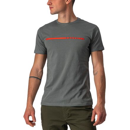 Castelli - Ventaglio T-Shirt - Men's - Faded Dream/Red