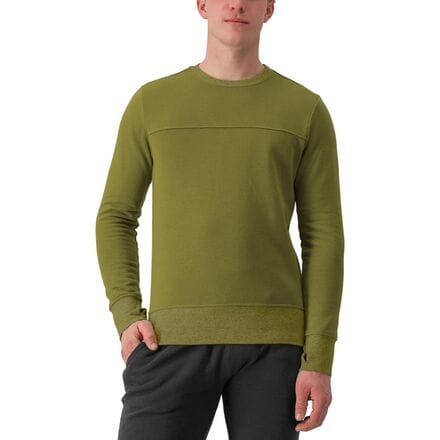 Castelli - Logo Sweatshirt - Men's - Avocado Green