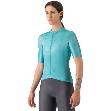 Castelli - Fantasia Short-Sleeve Jersey - Women's - Pool Blue