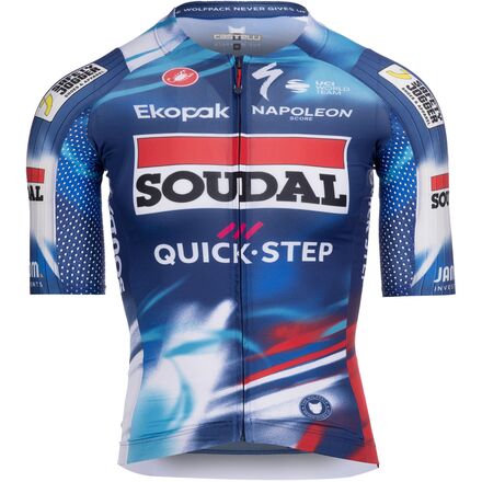 Soudal/Quick-Step Aero Race 8S Jersey - Men's