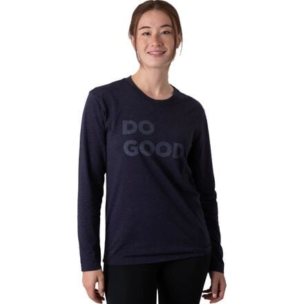 Cotopaxi - Do Good Long-Sleeve T-Shirt - Women's - Maritime