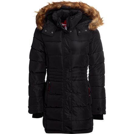 Canada Weather Gear - Long Puffer Jacket - Women's