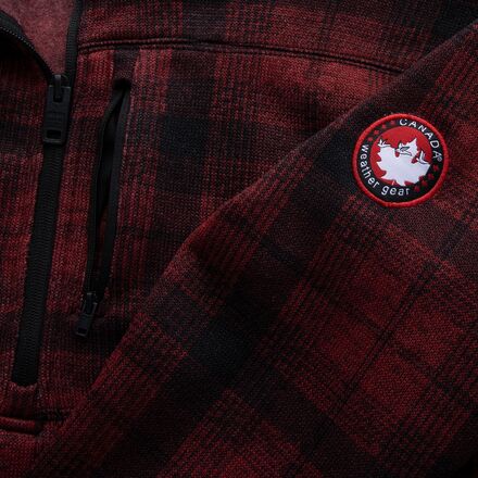 Canada Weather Gear - Wool-Verton 1/4-Zip Plaid Jacket - Men's