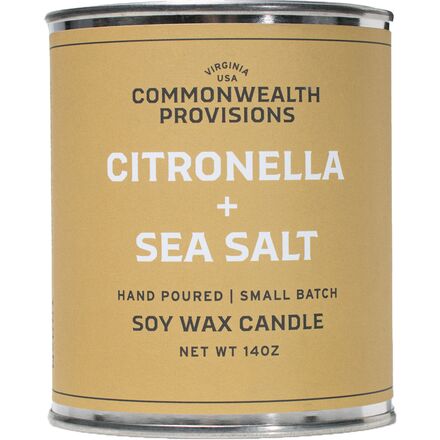 Citronella + Sea Salt Candle
