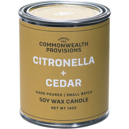 Citronella + Cedar Candle