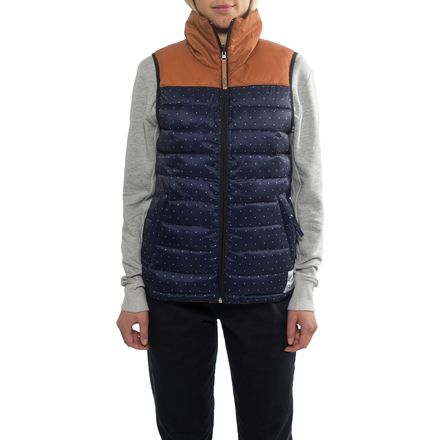WEAR COLOUR - Feather Reversible Insulated Vest - Women's