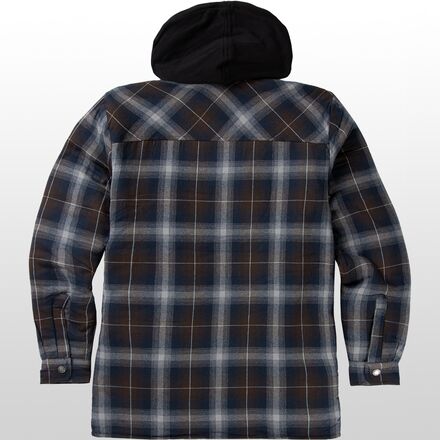 Dickies - Fleece Hooded Flannel Shirt - Men's