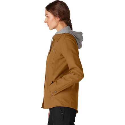Dickies - Hooded Duck Shirt Jacket - Women's