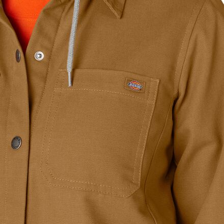 Dickies - Hooded Duck Shirt Jacket - Women's
