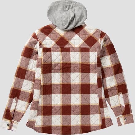 Dickies - Hooded Flannel Shirt Jacket - Women's