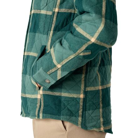 Dickies - Hooded Flannel Shirt Jacket - Women's