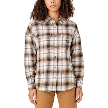 WI Long-Sleeve Flannel Shirt - Women's
