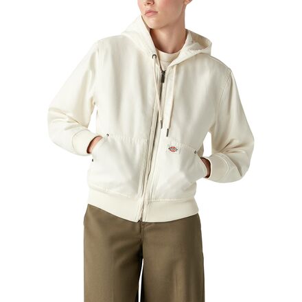 Duck Canvas Textured Fleece Lined Jacket - Women's