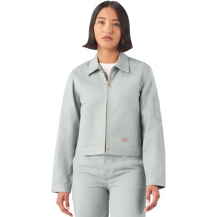 Unlined Cropped Eisenhower Jacket - Women's