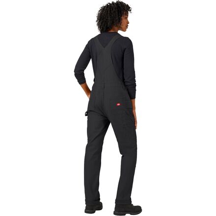 Dickies - Double Front Denim Bib Overalls - Women's
