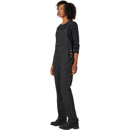 Dickies - Double Front Denim Bib Overalls - Women's