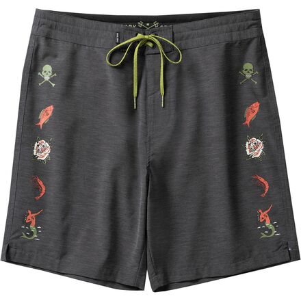 Dark Seas Buck Boardshort Navy