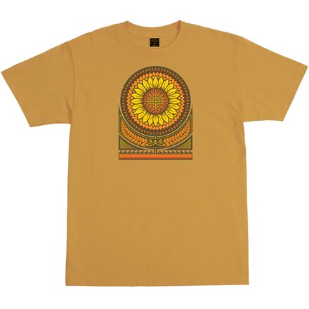 Dark Seas - In Bloom Short-Sleeve T-Shirt - Men's - Mustard Gold
