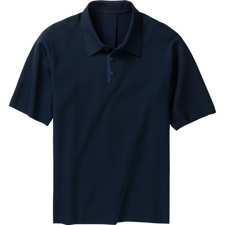 Descente - Fusionknit Chronic Polo Shirt  - Men's - Graphite Navy