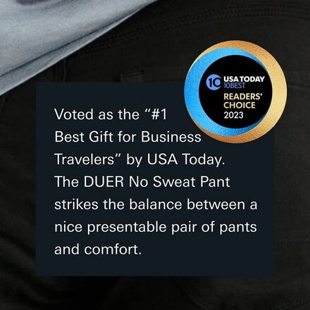 DU/ER - No Sweat Straight Pant - Men's