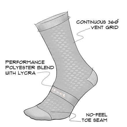 DeFeet - Evo Mont Ventoux 6in Sock