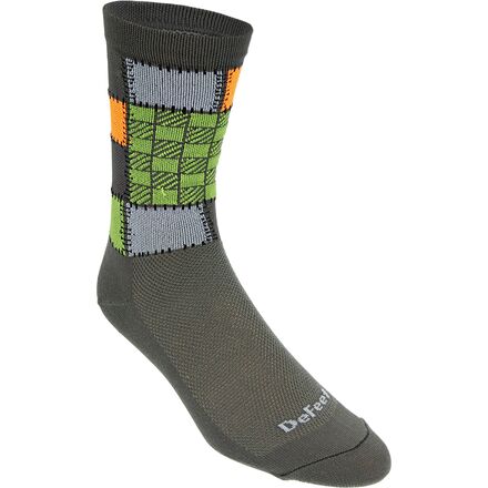 DeFeet - Aireator 6in Sock - Patchwork Olive