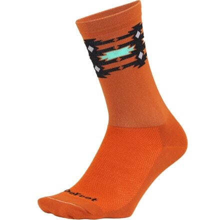 DeFeet - Aireator 6in Mirage Sock - Burnt Orange