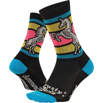DeFeet - Bummerland Ribbed Aireator 7in Unicorn Sock