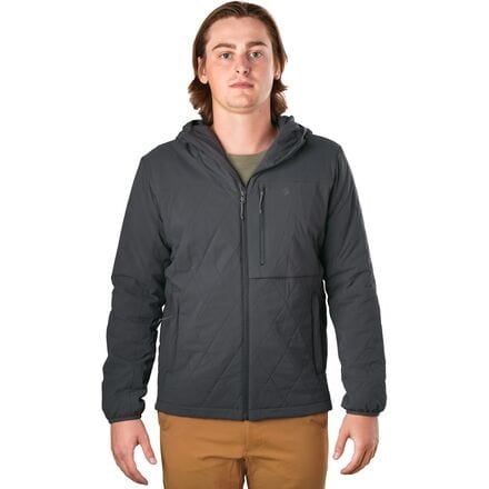 Duck Camp - Airflow Insulated Hooded Jacket - Men's - Charcoal