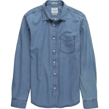 Denim and Flower - Denim Button-Up Shirt - Men's