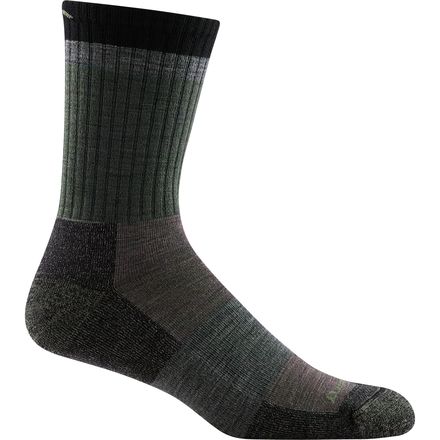 Heady Stripe Micro Crew Light Cushion Sock - Men's