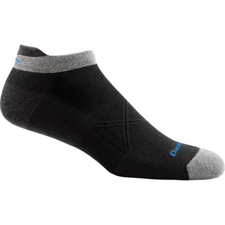 Darn Tough - Vertex Stripe No Show Tab Ultra-Light Cushion Sock - Men's