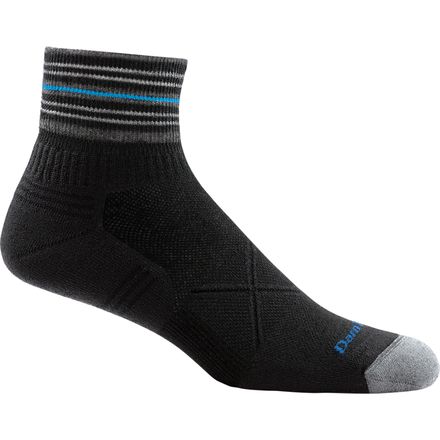 Darn Tough - Vertex Stripe 1/4 Ultra-Light Cushion Sock - Men's