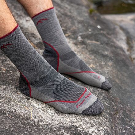 Darn Tough - Light Hiker Micro Crew Light Cushion Sock - Men's