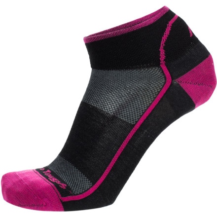 Darn Tough - Merino Wool True Seamless 1/4 Mesh  Running Sock - Women's