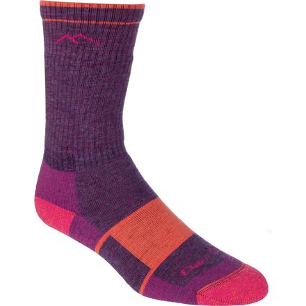 Darn Tough - Hiker Boot Full Cushion Sock - Women's - Plum Heather