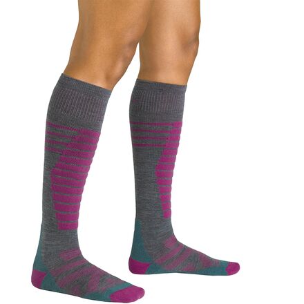 Darn Tough - Edge OTC Midweight Sock + Cushion + Padded Shin - Women's