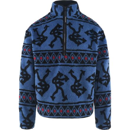 Half-Zip Pile Fleece Jacket - Men's